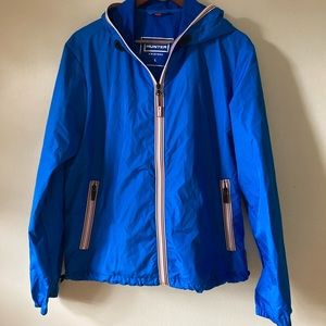 Hunter Recycled Lightweight Packable Jacket: Blue